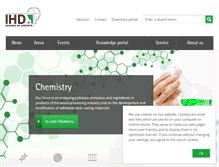 Tablet Screenshot of ihd-dresden.com